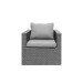 Loungestoel Connor Antraciet